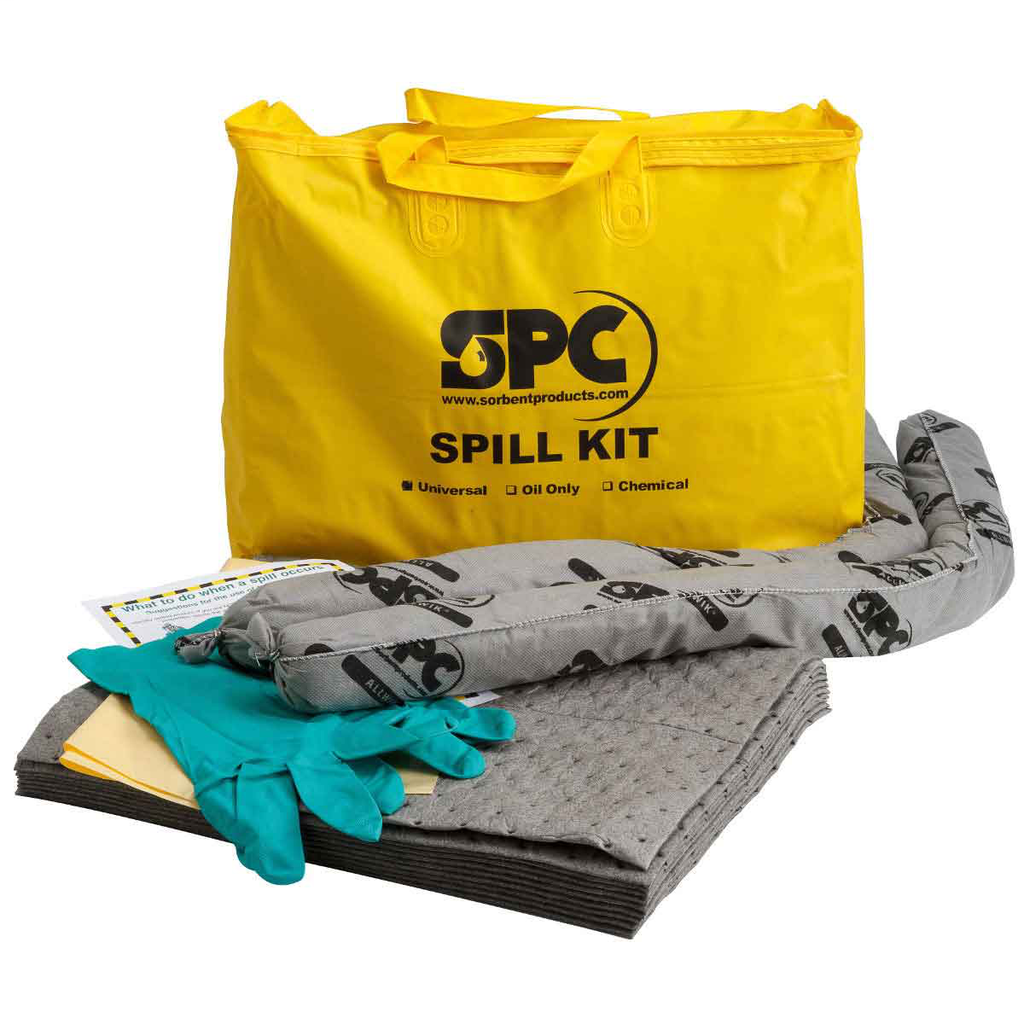 SPC SKA-PP Brady Portable Economy Spill Kit - Universal Allwik