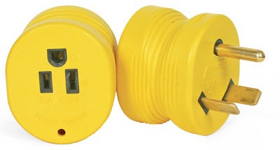 CAMCO Camco Mfg 55233 Rv Electrical Adapter 30A to 15A 125V