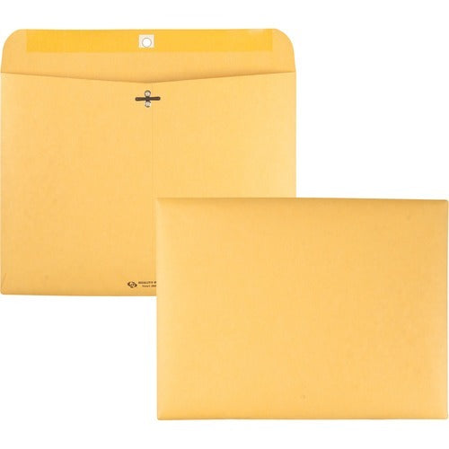 QUALITY PARK Quality Park QUA38090 Clasp Envelope 9x12 Red Box of 100