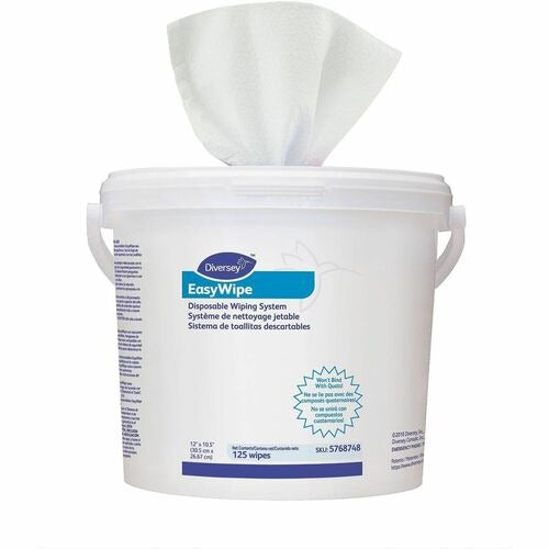 DIVERSEY Diversey Care DVO5768748 Disposable Prewetted Wipes 6 Ct