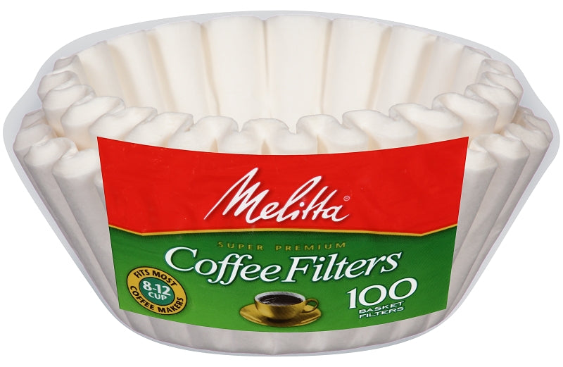 MELITTA Melitta 62993 8-12 Cup Basket Coffee Filter (100-Pack)