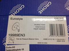 GROHE 19989EN3 EUROSTYLE PBV SHOWER TRIM SET