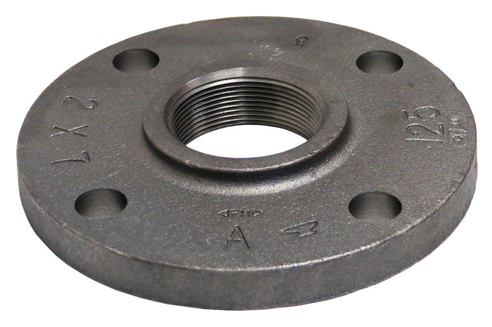 AnvilStrut 0308008002 2 x 7-1/2 in. Threaded 125# Black Cast Iron Flange