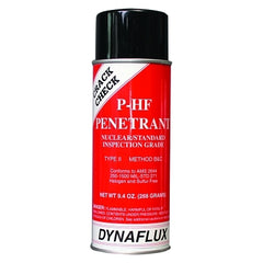 Dynaflux PHF315-16 Crack Check Red Dye PHF Penetrant, 9.4 oz Aerosol Can (Case of 12)