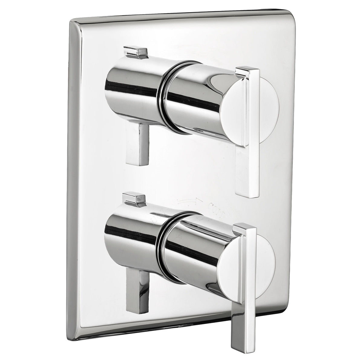 American Standard T184740.002 Town Square 2-Handle Thermostat with Volume Control Trim Kit