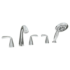 American Standard 7186910.002 Fluent Deck Mount Tub Filler with Personal Shower