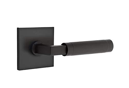 EMTEK Emtek 5210US19.LSUS19.KNUS19.RH Privacy Lockset Flat Black