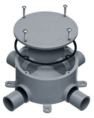 ABB INSTALLATION PRODUCTS Abb E970CDE-CTN Pvc Junction Box 4 Knockout Openings