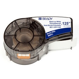 BRADY Brady 110923 Permasleeve Heat Shrink Labels 1/8 in