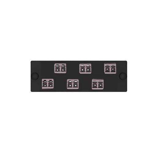 PANDUIT Panduit FAP6WJRORODLCZ 6 Position Fiber Adapter Panel