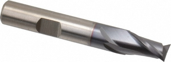 CLEVELAND CONTROLS Cleveland C32542 Square End Mill 3/8 in 2 Flute Cobalt Ticn