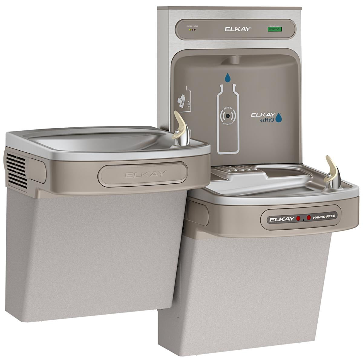 BSC PREFERRED Bsc Preferred LZOTL8WSLK Bi-level Ada Bottle Filling Station