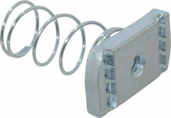 THOMAS & BETTS Thomas Betts A-100-1/4 Regular Spring Nut 1/4 in Strut