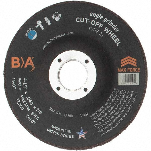 VALUE COLLECTION Value Collection KP10327 Type 27 Grinding Wheel 4.5in