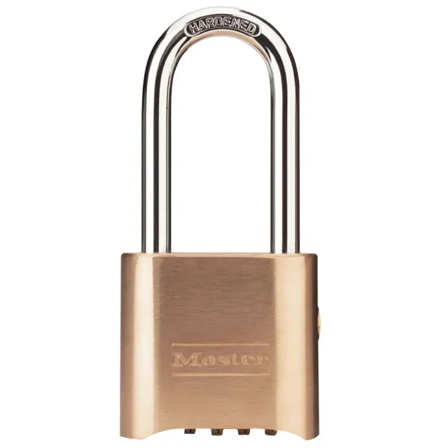 MASTER LOCK Master Lock 176lh-p569 Brass Combination Padlock P569
