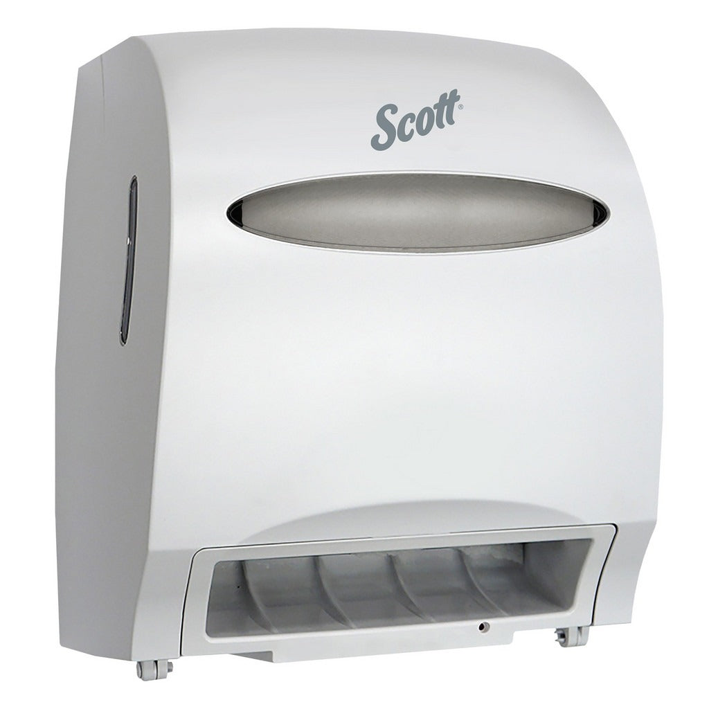 KIMBERLY-CLARK Scott 48858 Automatic Hard Roll Towel Dispenser White
