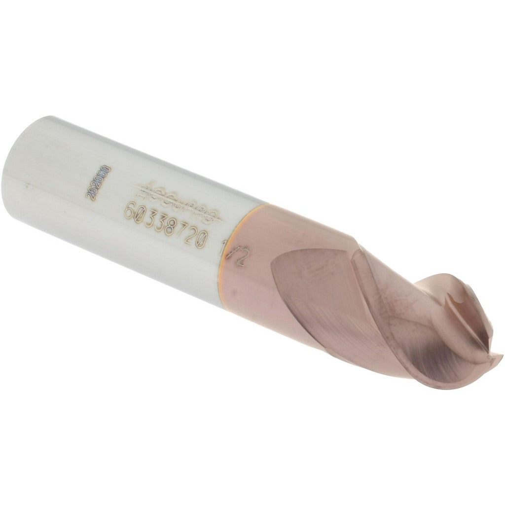 ACCUPRO Accupro 12184428 Ball End Mill 0.5 in 3 Flute Carbide Ticn