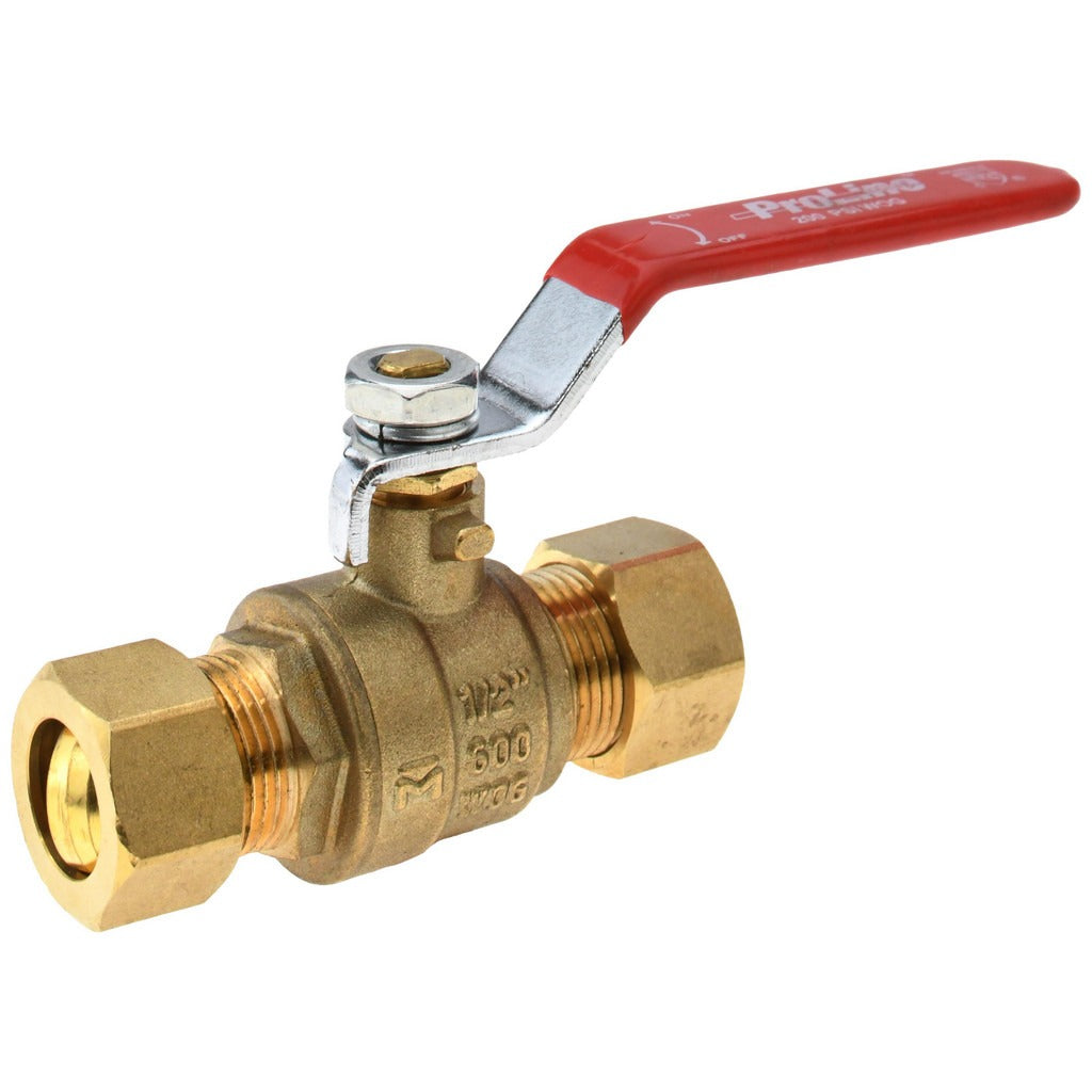 VALUE COLLECTION Value Collection 107-023NL Ball Valve 1/2 in Brass Full Port