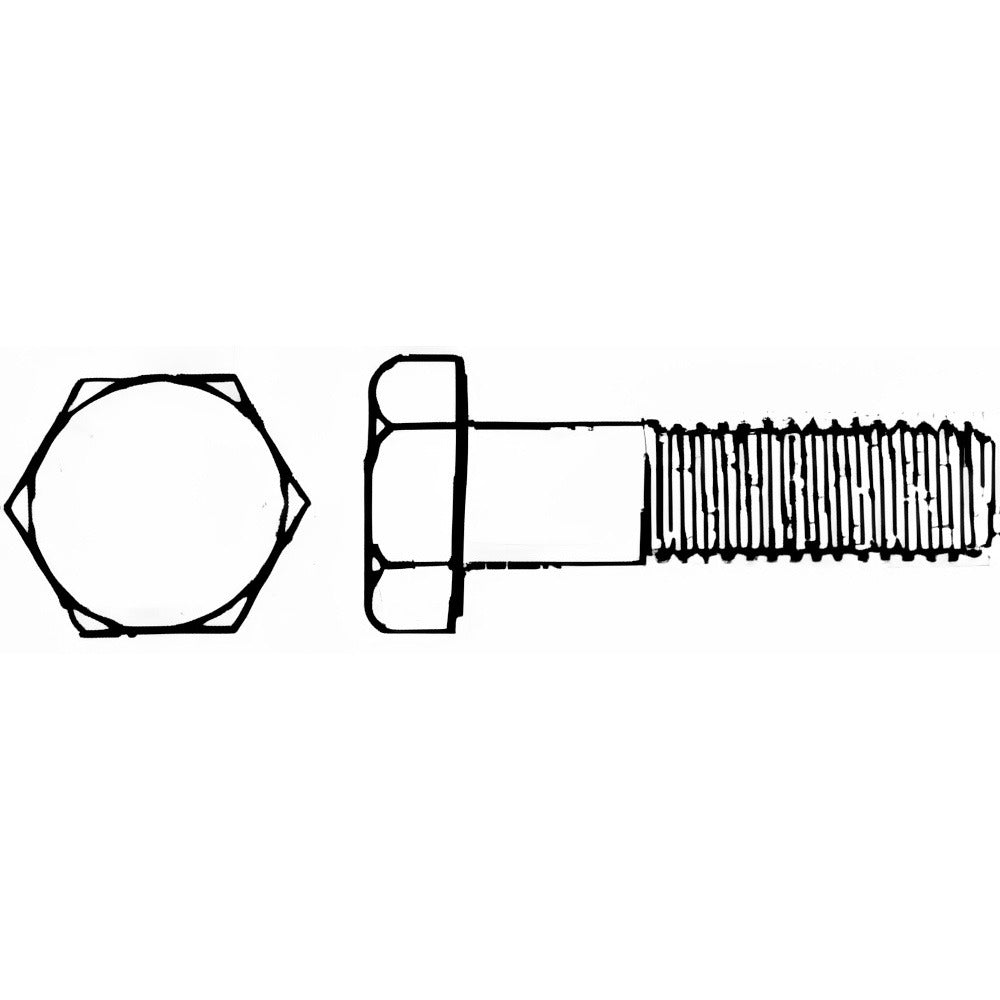 VALUE COLLECTION Value Collection 1428CHAL Hex Head Cap Screw 1/4-20 Aluminum