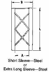 DAYTON LAMINA Dayton Lamina 6-04-3 Die Mold Solid Sleeve Steel