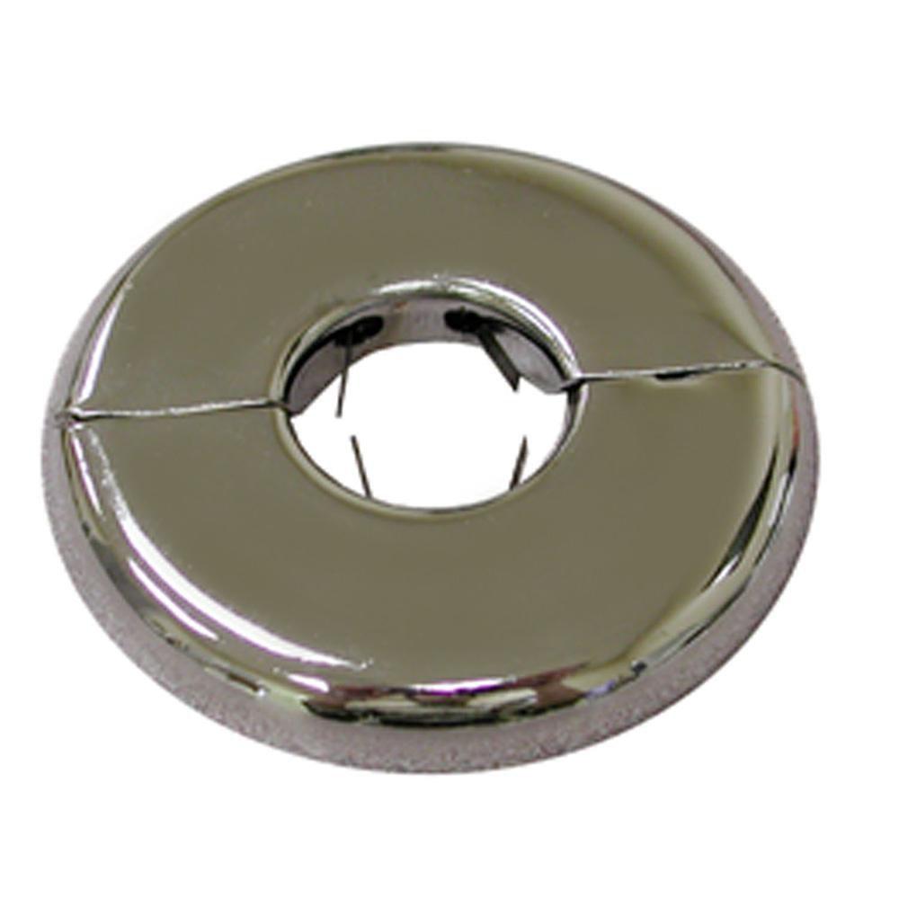 Jones Stephens F04999 10 in. Steel Escutcheon in Chrome Plated