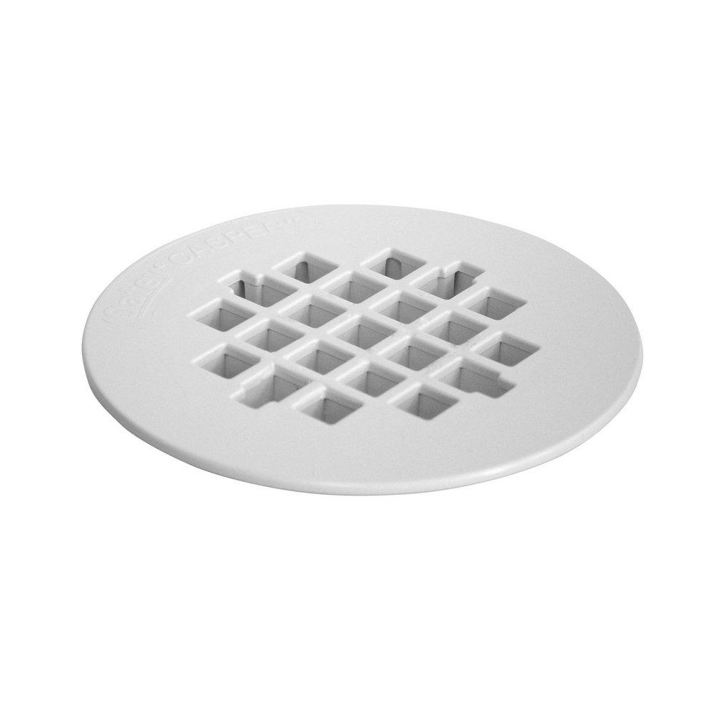 Oatey 42136 Snap Tite Plastic Snap-In Strainer in White