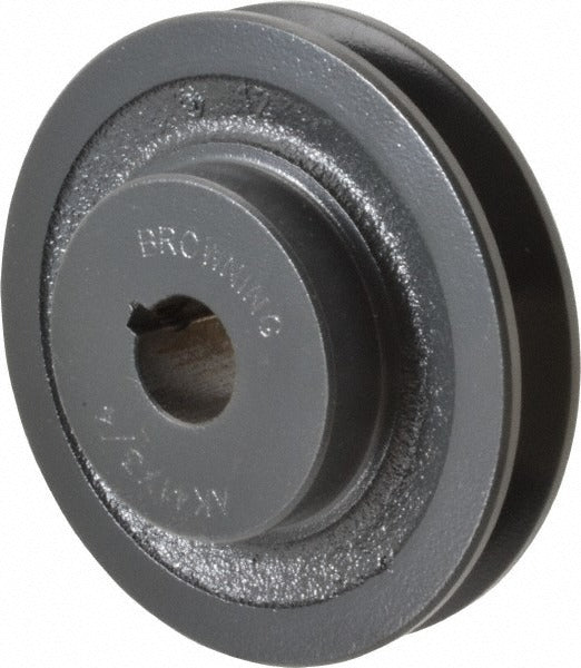 BROWNING Browning 1026426 Single Groove Sheave 3.95in Od Cast Iron