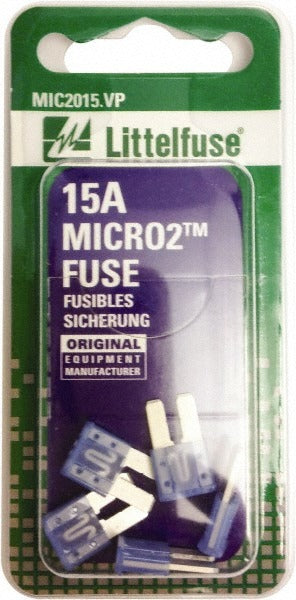 LITTELFUSE Littelfuse 0327015 Automotive Fuse 15A 32VDC MICRO2