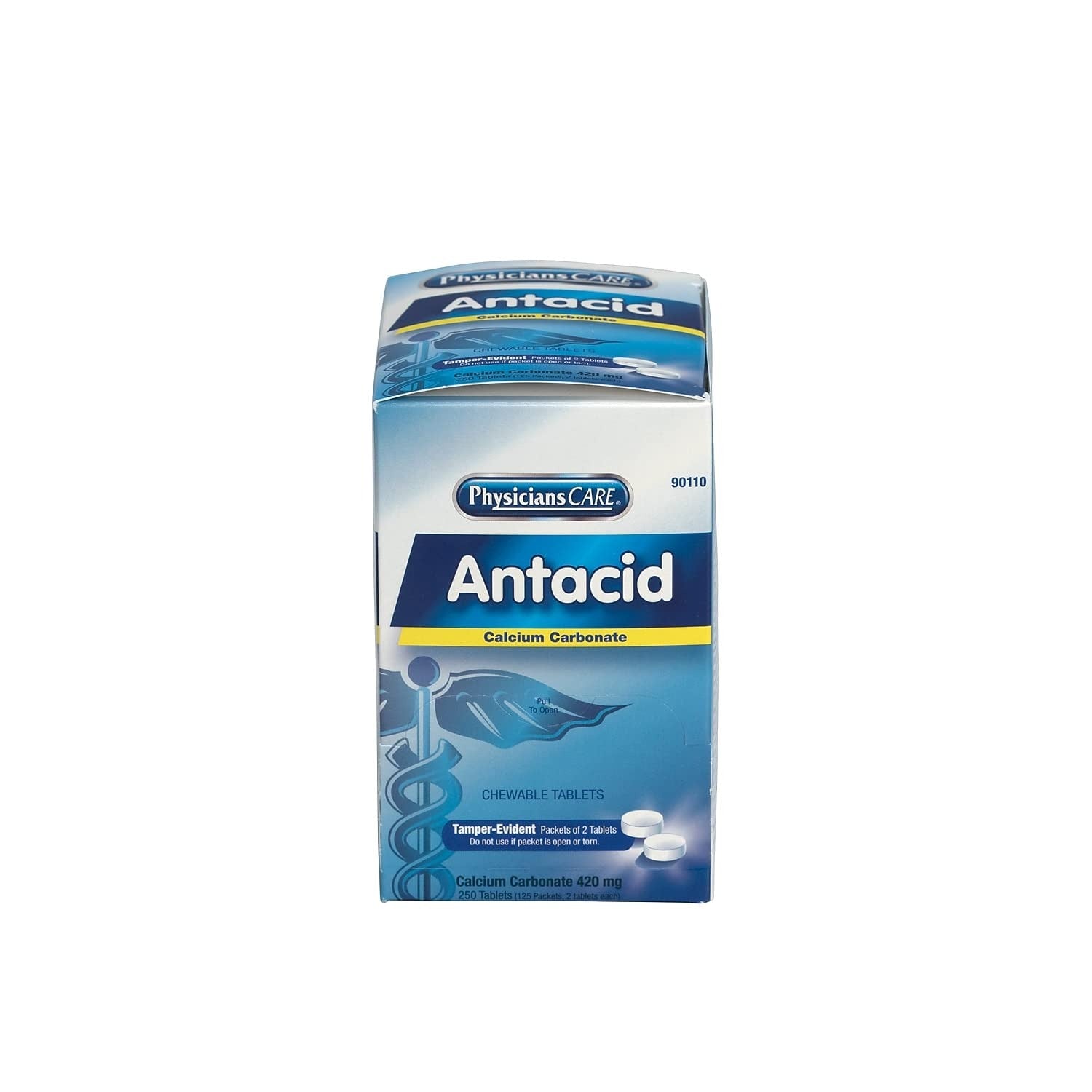 FIRST AID ONLY First Aid Only 90110 PhysiciansCare Antacid 420 mg (125 x 2/Box)