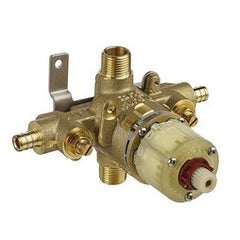 American Standard R117SS Rough-In Valve Pressure Balancing with Screwdriver Stop 1/2 Inch PEX Inlet x Sweat Outlet