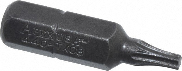 APEX Apex 440-TX-08X T8 Torx Bit 1/4 Inch Drive