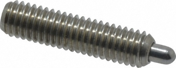 VLIER Vlier SSPH52 Threaded Spring Plunger 10-32 Stainless Steel