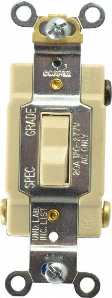 EATON Cooper Wiring Devices CSB320V 20A 3-pole Toggle Three Way Switch