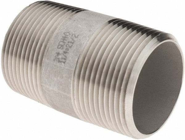 VALUE COLLECTION Value Collection 4BN11/4*21/2 Ss Pipe Nipple 1-1/4 in Sch 40