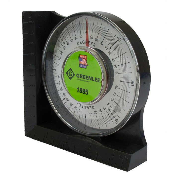 Greenlee 1895 Protractor with Magnetic Base