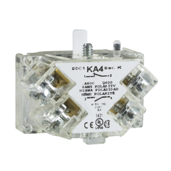 Square D 9001KA4 Contact Block 600 VAC 10 Amp