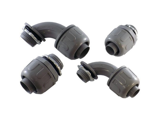 BRAMEC Bramec 19003 Liquid Tight 90 Degree Connector 3/4 Inch