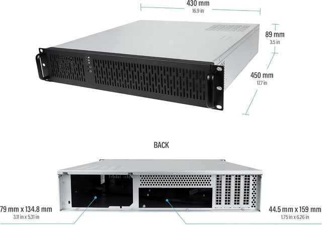 LIONBEAM Lionbeam dsr1284d Nvr Rackmount Server 128 Channel 2U