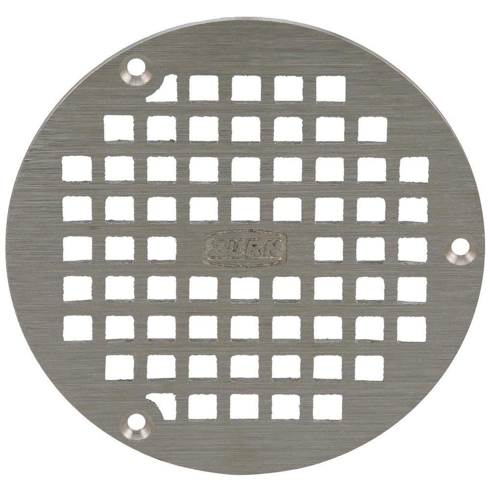 Zurn PN400-5B-STR 5 x 4-3/5 in. Round Grid Strainer Nickel Bronze