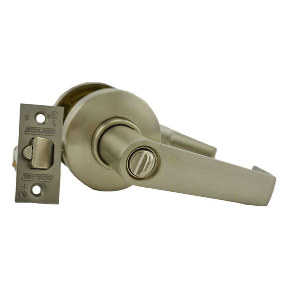 SCHLAGE Schlage Commercial S51PSAT619 Entry Lockset Satin Nickel