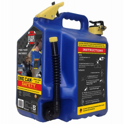 SURECAN Surecan Inc SUR5SFK2 5-gallon Kerosene Fuel Can