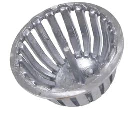 Oatey 42756 4 In. Aluminum Dome Strainer