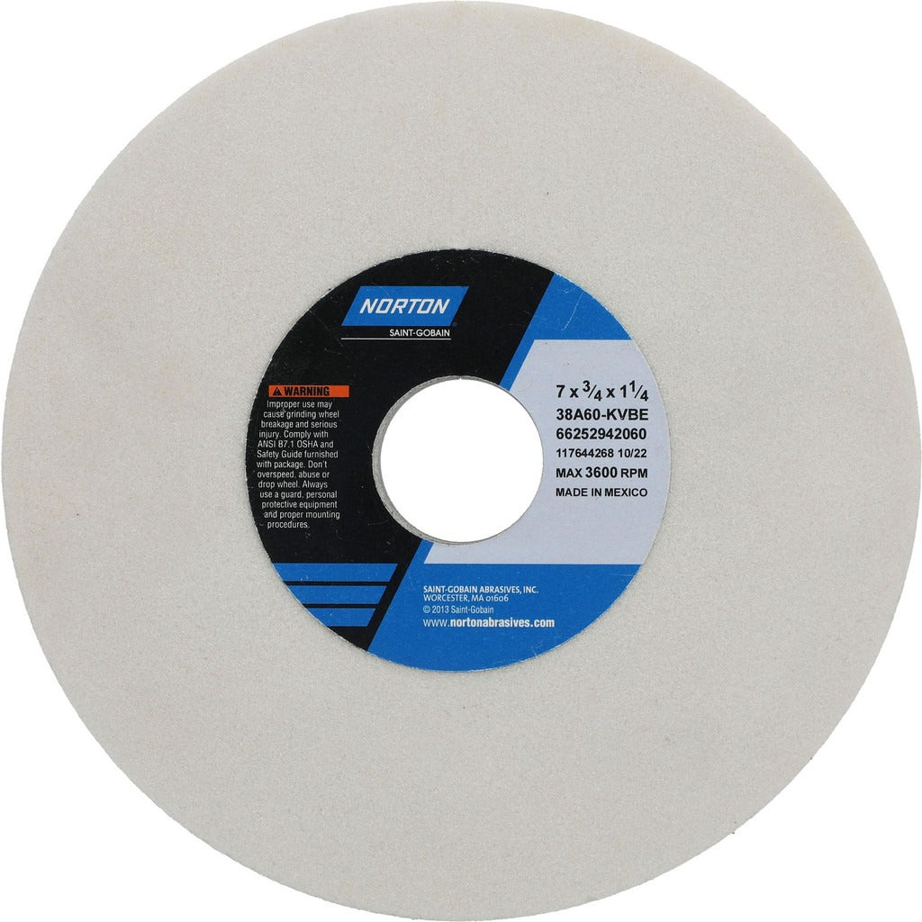 NORTON Norton 66252942060 Surface Grinding Wheel 60 Grit 7 in