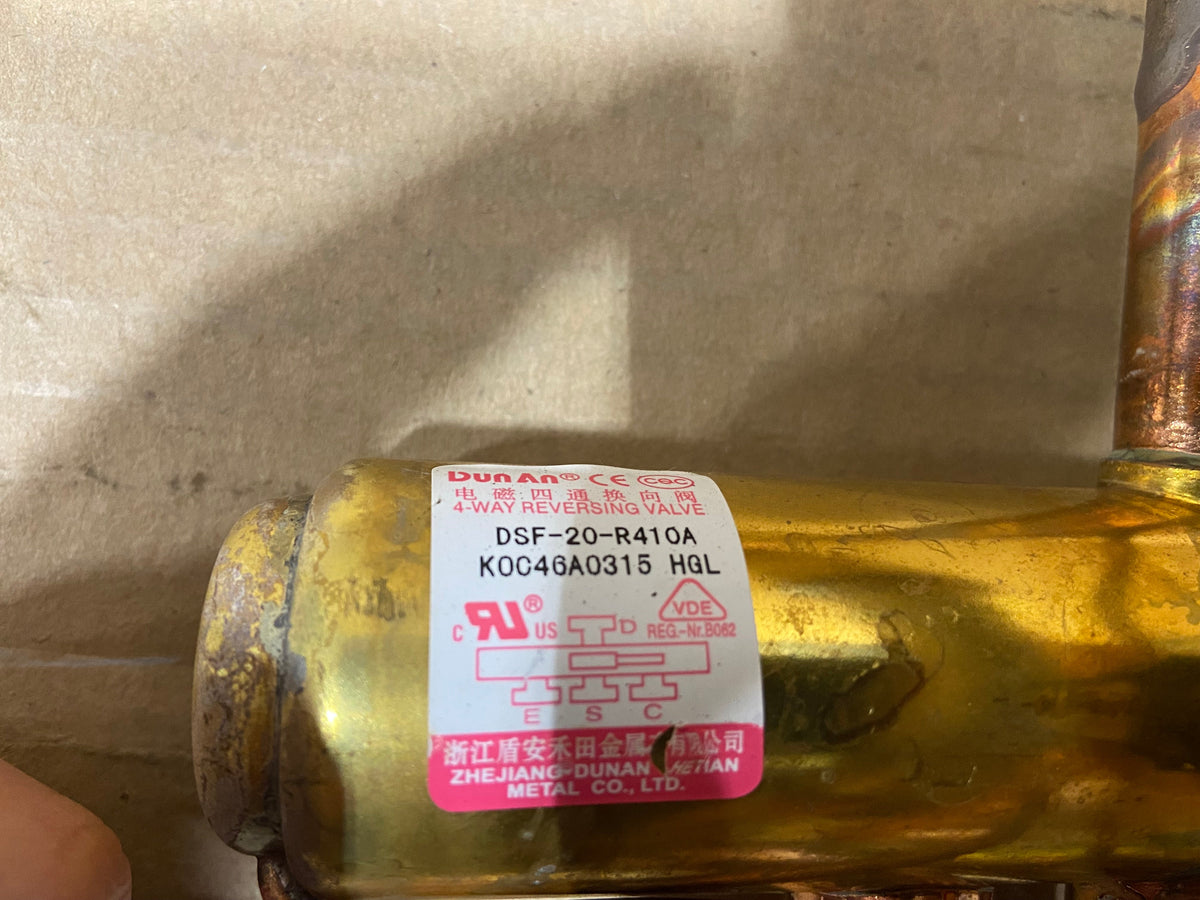 DUN AN VAL10703 4 Way Reversing Valve Assembly R-410A