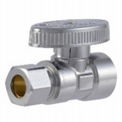 SHARKBITE Sharkbite FIPS3838Z Brass Ball Valve 3/8 Fip X 3/8 Od