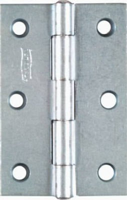 NATIONAL HARDWARE National Mfg N146-373 Light Narrow Hinge 3x2 in Zinc 2 Pack