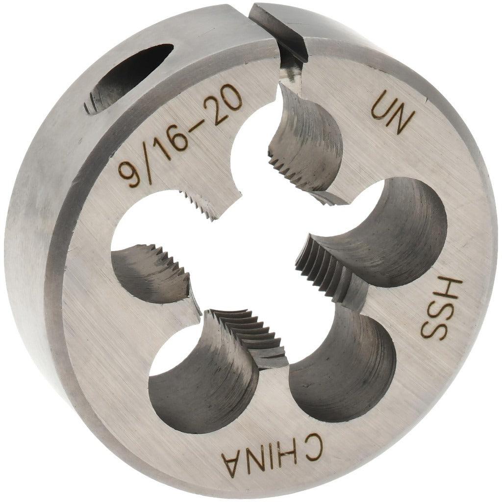 VALUE COLLECTION Value Collection 315-1241 Round Die 9/16-20 Hss Adjustable
