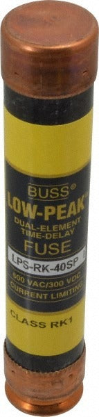 EATON Cooper Bussmann LPS-RK-40SP 40A RK1 Time Delay Cartridge Fuse