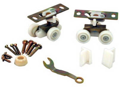 JOHNSON HARDWARE L E Johnson 1500PPK3 Pocket Door Frame Hardware Kit