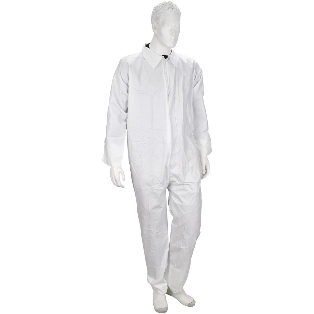 PRO-SAFE Pro-safe KM-CVL-KG-SM Coverall White Small 25 Pack
